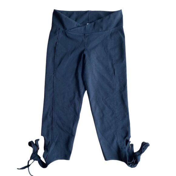 Free People Movement Black Turnout Tie Legging - Picture 4 of 6